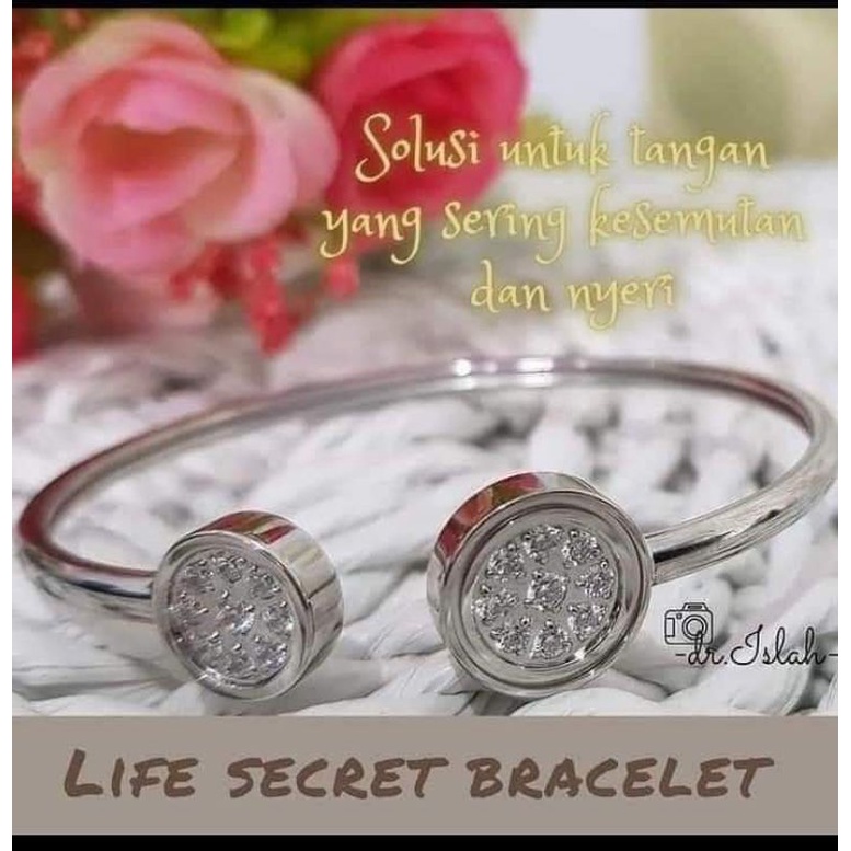 Gelang Kesehatan MCI ~ Life Secret Bracelet ~ ORIGINAL Produk mci