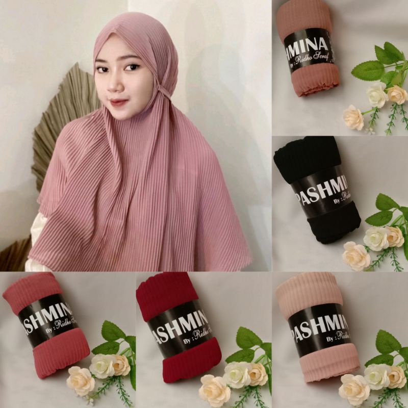 Jilbab Bergo Plisket