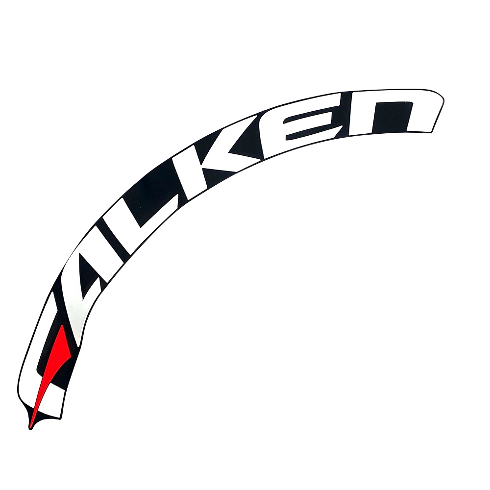 1 Set Stiker Karet Tulisan Falken Siam Untuk Dekorasi Velg Mobil 1