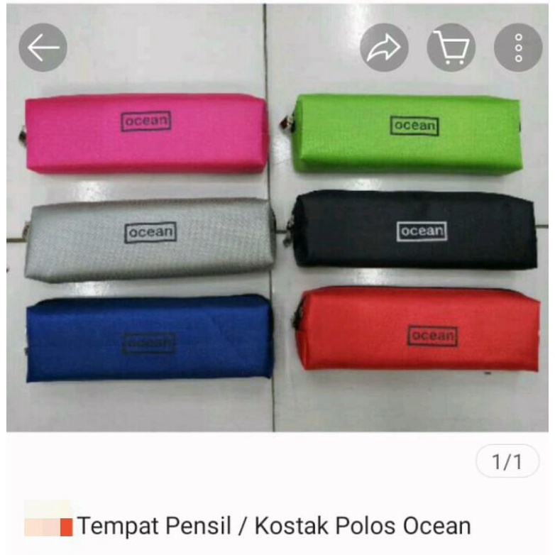 

Tempat pensil/ kostak polos Ocean
