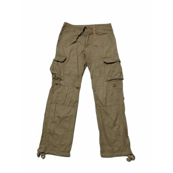 celana panjang cargo pria second brand uniqlo original khakis 31