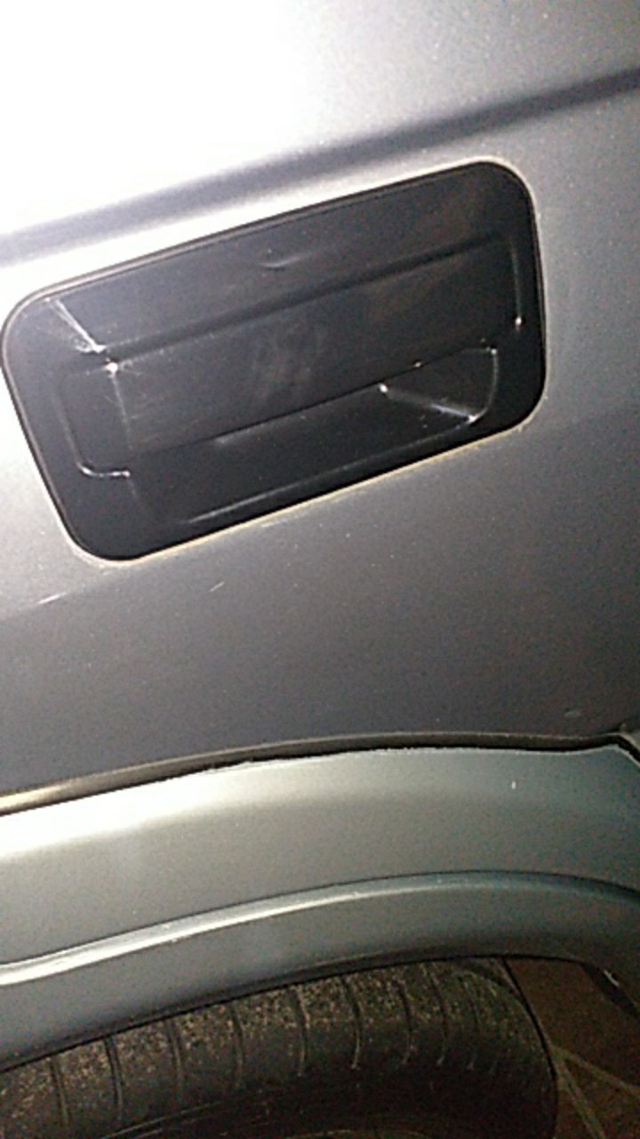 Handle Pintu Luar Kuda Kanan Hitam