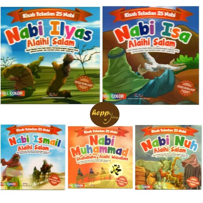 

Buku Cerita Nabi, Kisah Teladan Nabi Bilingual heppys44 Ayo Beli