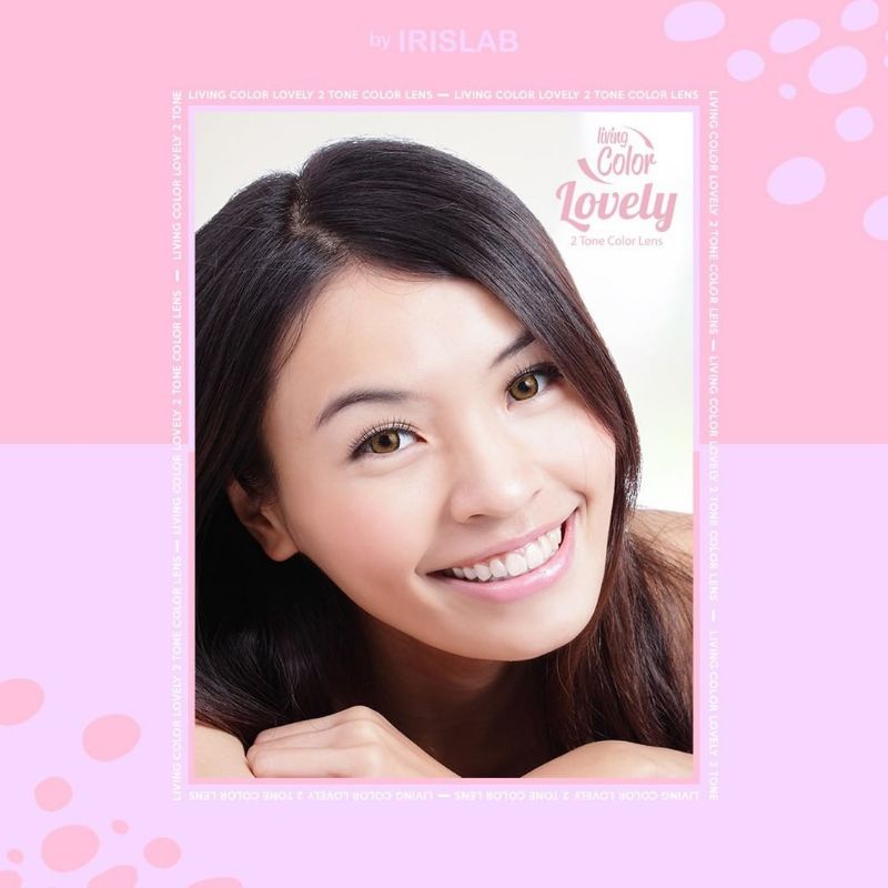 Softlens Warna Minus dan normal Living Color Lovely