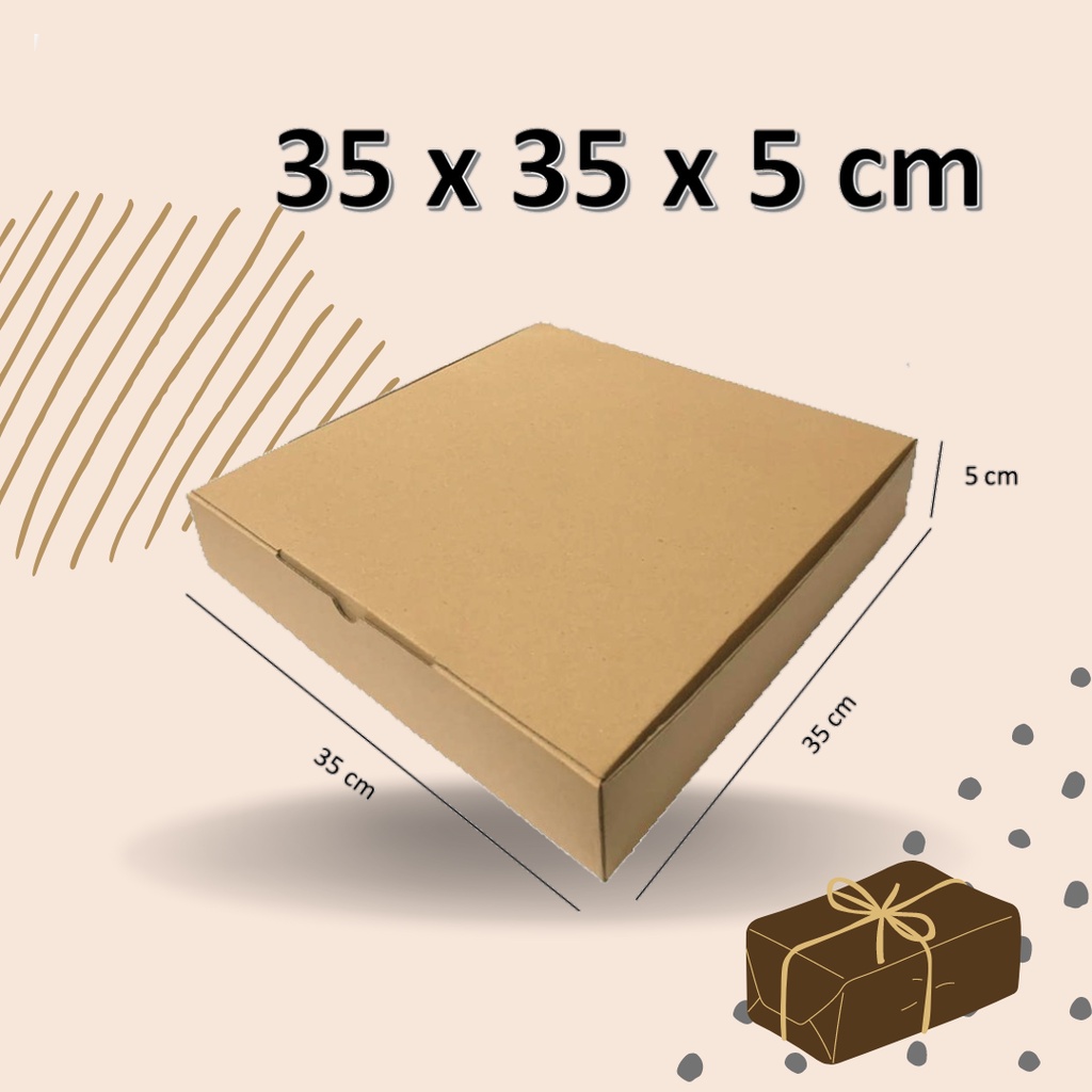 BOX 35x35x5 Kardus DIE CUT GIFTBOX GROSIR untuk kado sajadah hampers