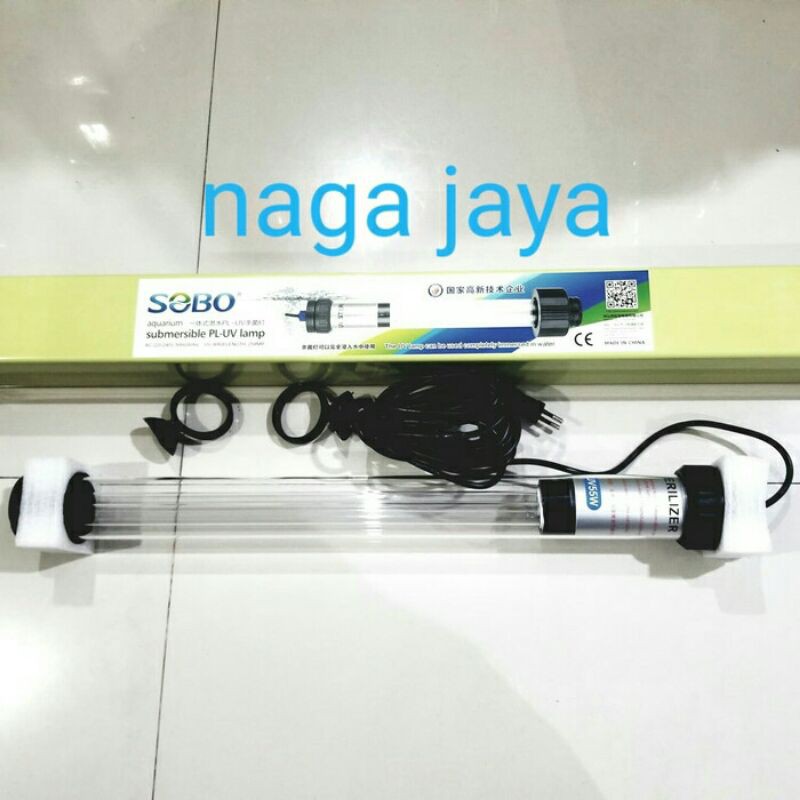 lampu UV sobo amara 55 watt silubmersible pl-uv lamp untuk kolam