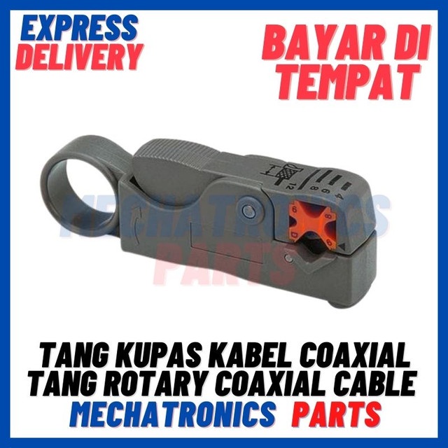 [HDT-9011] TANG KUPAS KABEL COAXIAL TANG ROTARY COAXIAL CABLE CUTTER