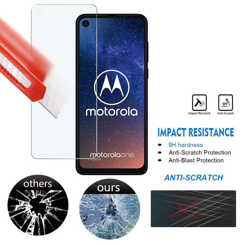 1pc Pelindung Layar Tempered Glass Untuk Motorola Moto G 5 5S 6 7 8 9 Plus Play Power Lite Moto G60S 4G