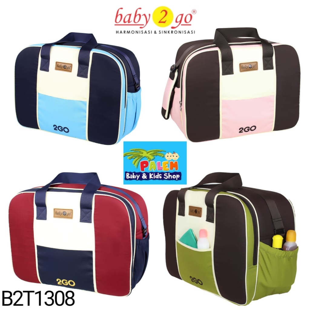 BABY SCOTS DIAPER BAG 2 GO COLORFUL SERIES - B2T1308