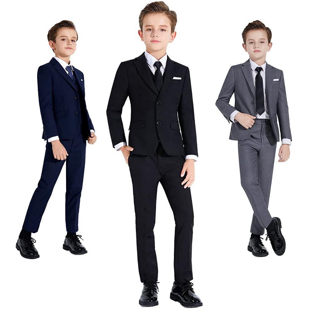 Setelan Jas Blazer Anak Model Slimfit Premium Usia 2thn_13thn Jas Dan Celana