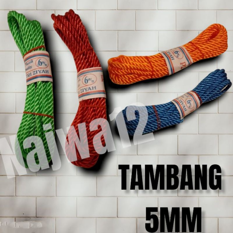 

TALI TAMBANG WARNA 5ML PER PACK ISI 10 PCS