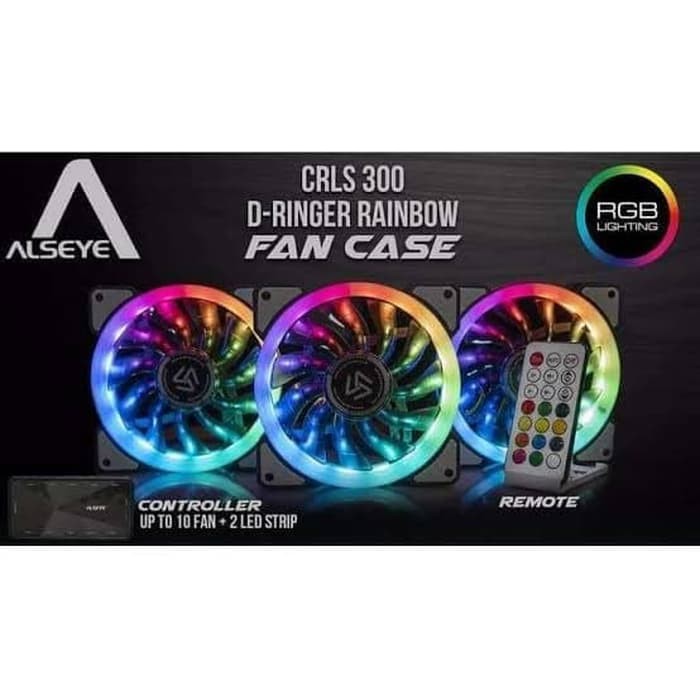 FAN CASING ALSEYE AURORA RGB SET CRLS300/D RINGER