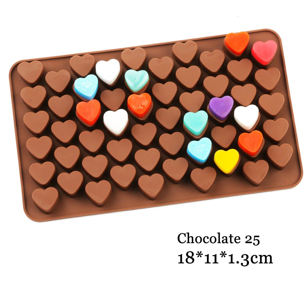 AILEHOPY Cetakan Coklat Es Batu Ice Cube Tray Mold Model Love - DU996