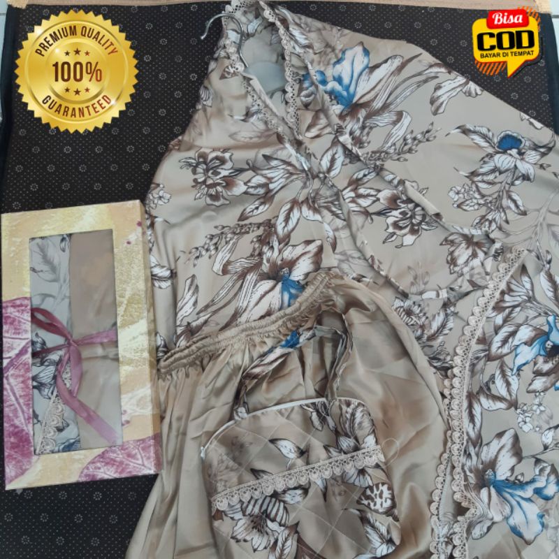 Mukena Silk Corak Premium Maisara // Mukena Silk Corak Royale Premium