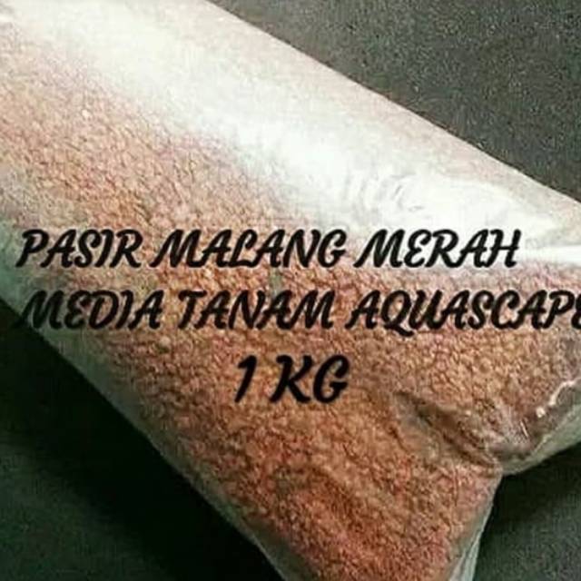 PASIR MALANG MERAH 1 KG AQUASCAPE AQUARIUM