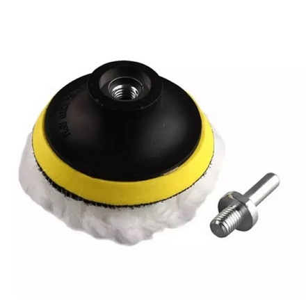 Busa Alat Poles Body Motor Mobil 7/12/22 Pcs 3 Inch 80mm Compound Wax Detailing Mengkilapkan-6