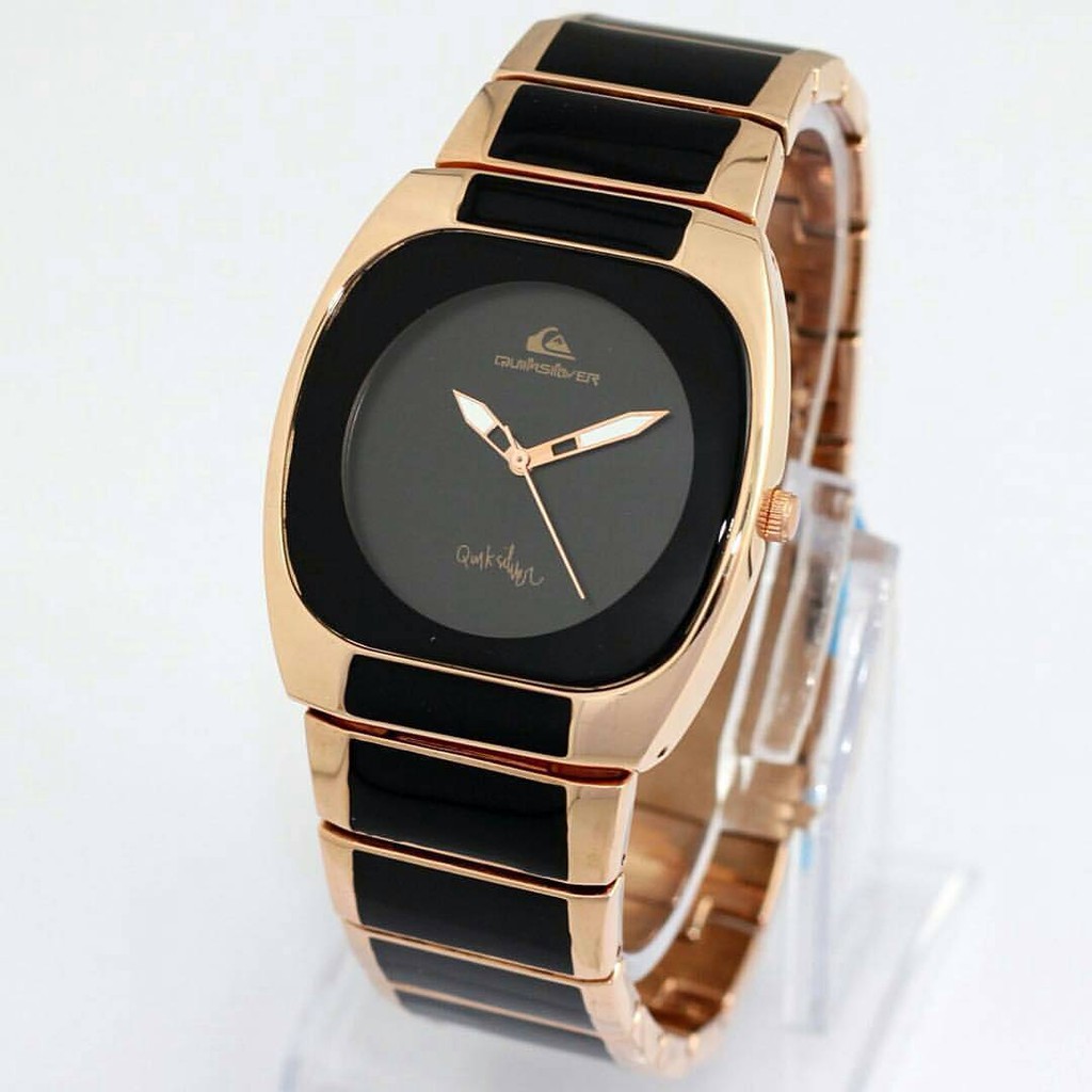 JAM TANGAN PRIA / WANITA QUICKSILVER PREMIUM MURAH ROSEGOLD