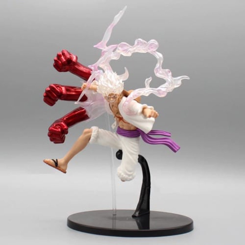 Jual action figure one piece monkey d luffy gear 5 tinju bayangan