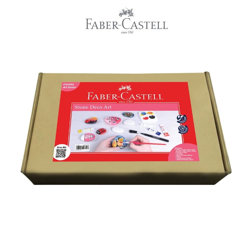 Faber-Castell Creative Art Series Stone Deco Art