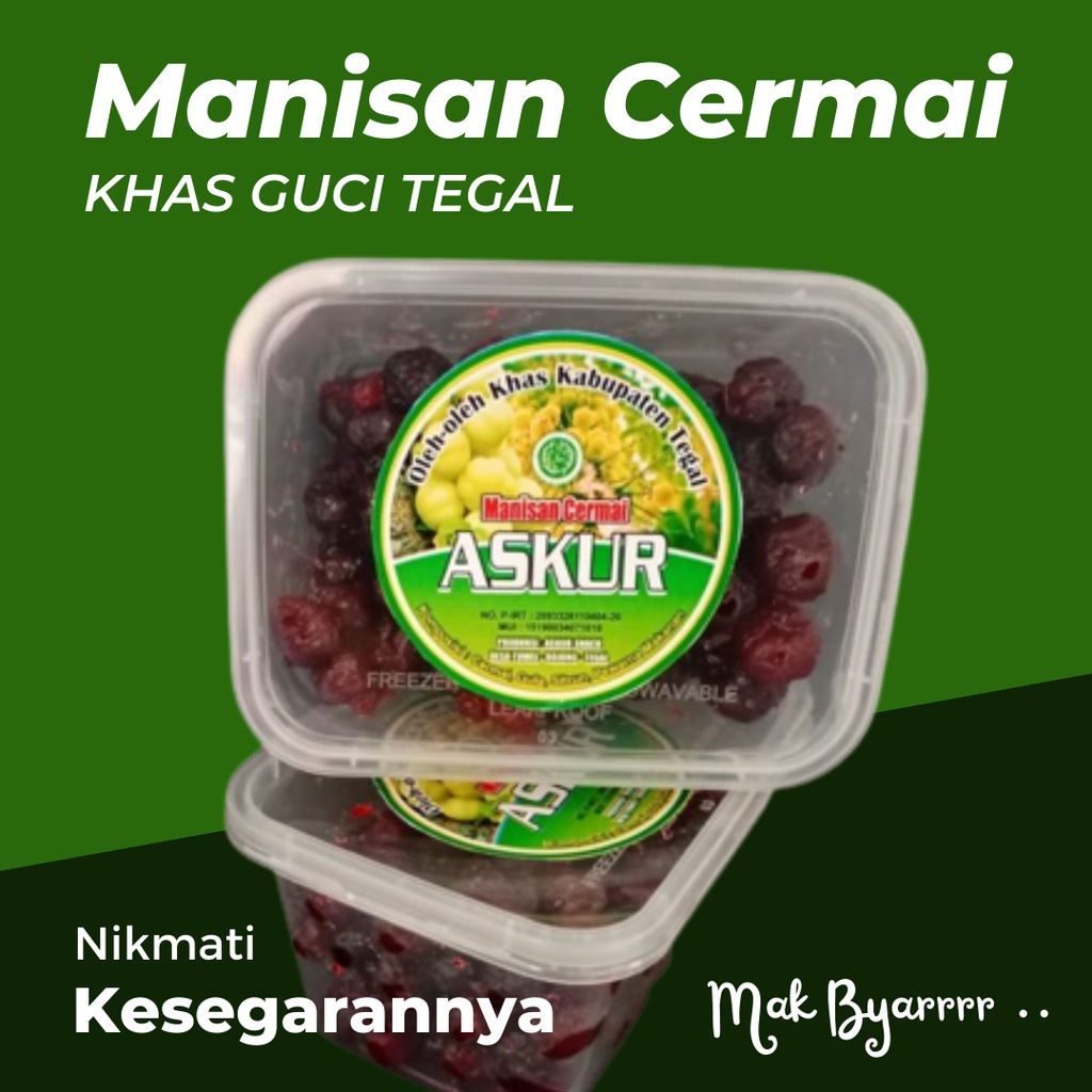 

Manisan Cermai Khas Guci Tegal.