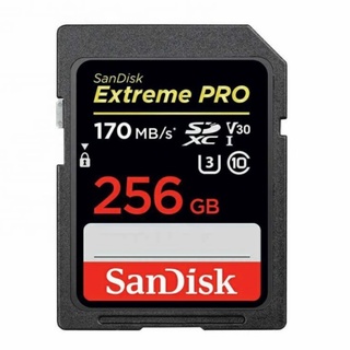 SANDISK SDCARD EXTREME PRO 256 GB 170 MB/S / EXTREMEPRO 256GB 170 MBPS