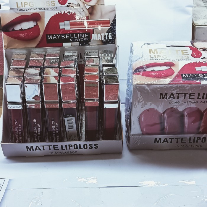 (Perbox) Lip gloss Maybelline Matte Longlasting