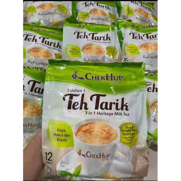 

TEH TARIK CHEK HUP 3 IN 1 HERITAGE MILK TEA/MINUMAN RINGAN