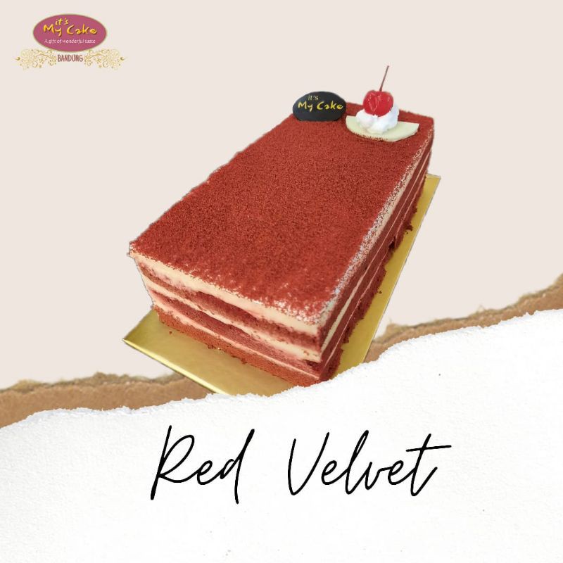 

Red Velvet 20x10cm Its My Cake Bdg