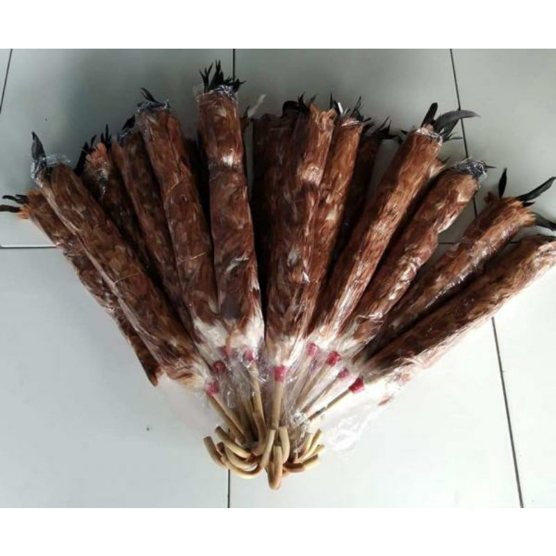 Kemoceng bulu ayam sulak bulu ayam murah
