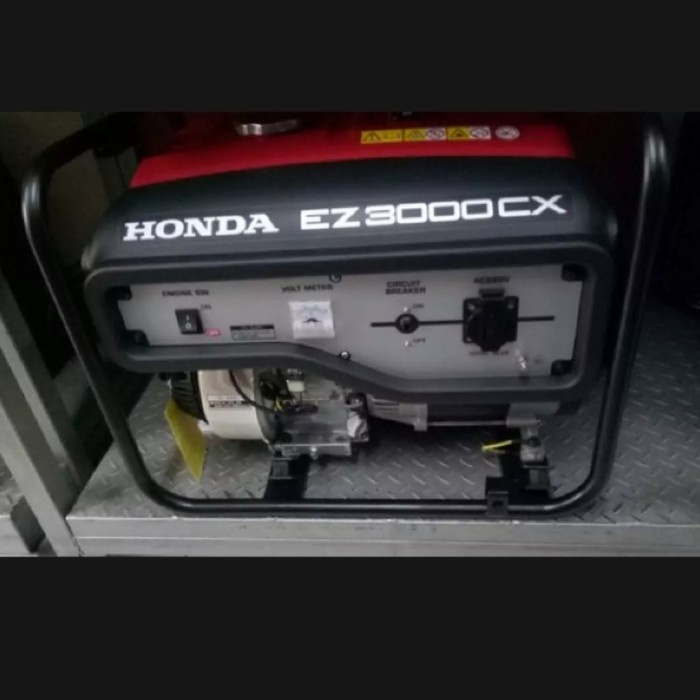 Mesin Genset Honda EZ 3000 CX 2500 Watt Generator Bensin