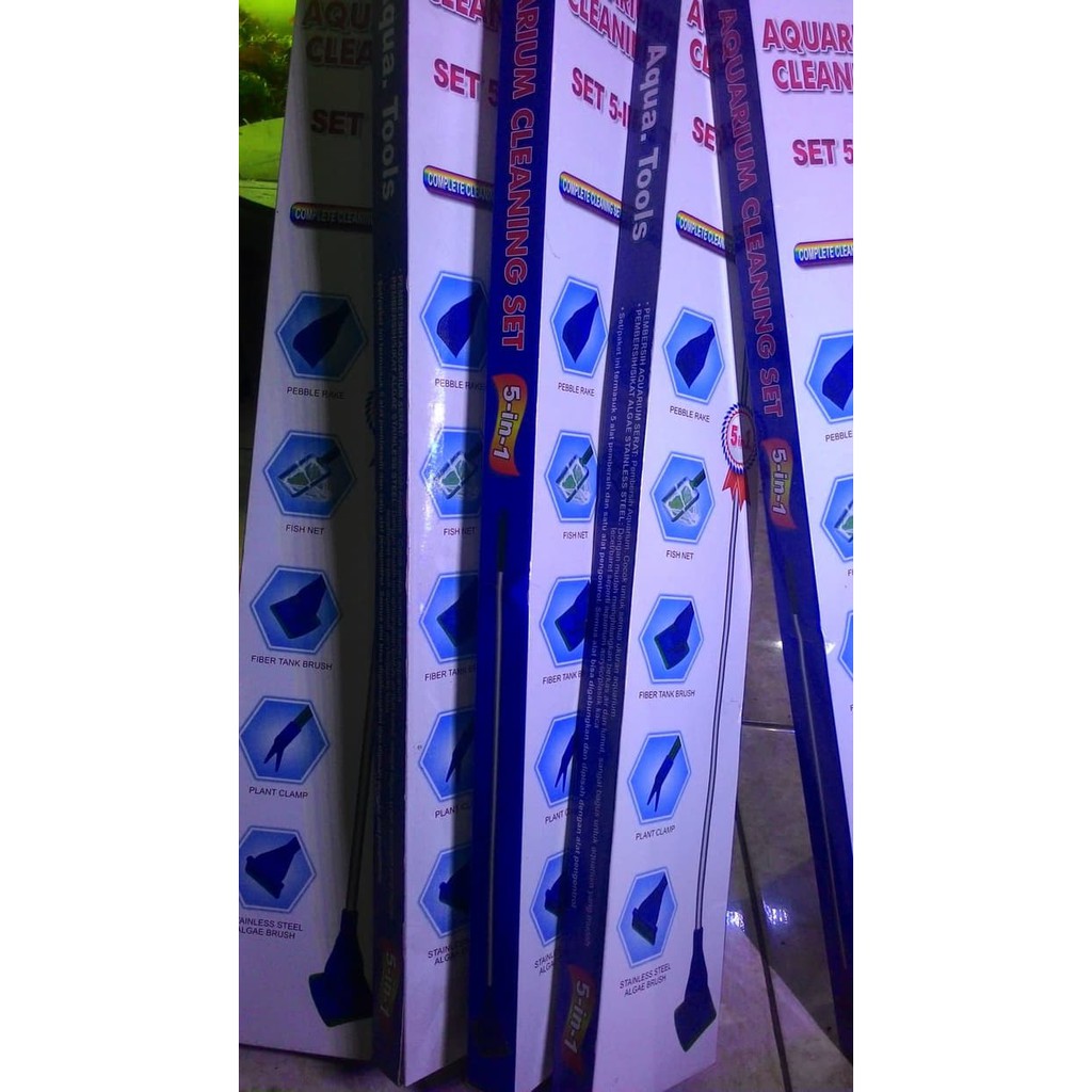 &quot;Yang&quot; Aquarium scraper 5 in 1