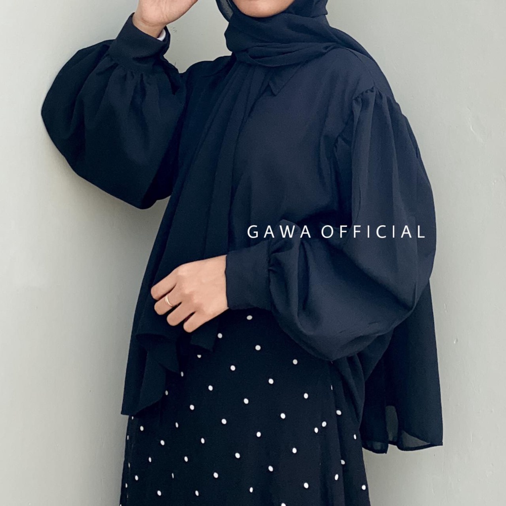 KEMEJA PUFFY SHIRT WANITA GAWAOFFICIAL