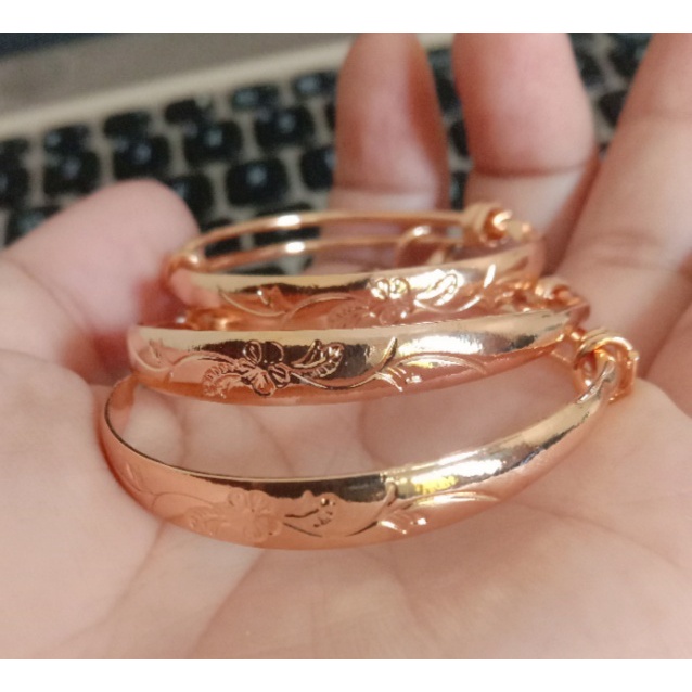 gelang bayi anak perempuan lapis emas banyak varian