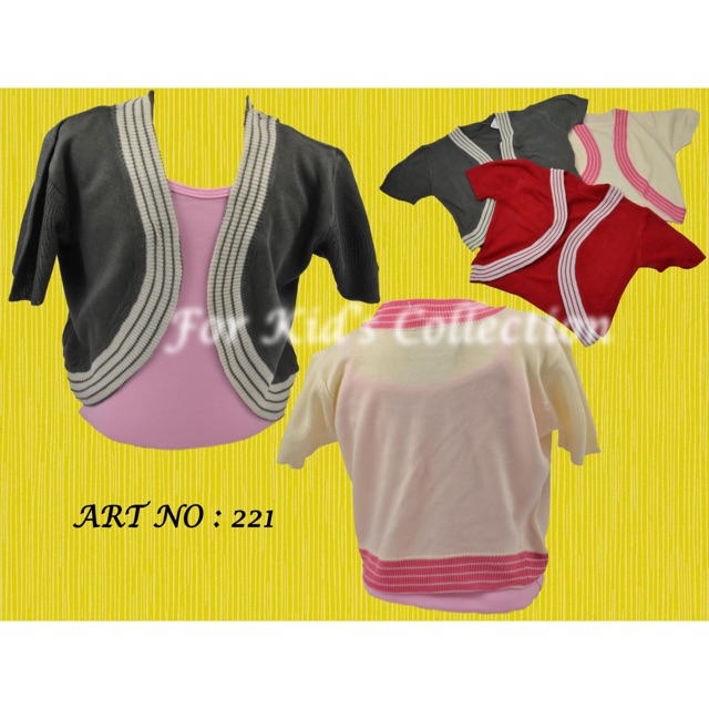 Cardigan anak on sale (ttop dijual terpisah)