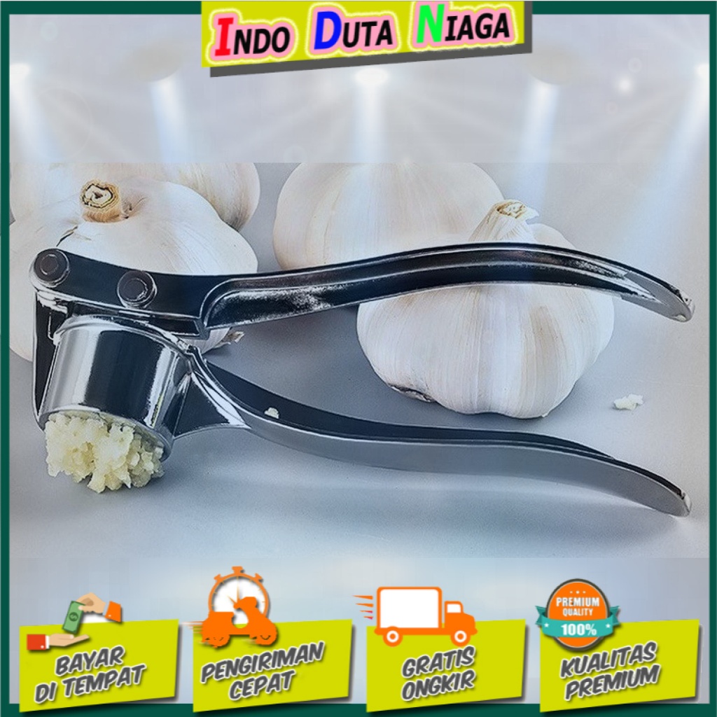 Easy Stainless Steel Garlic Pressure / Penghancur Bawang - A42