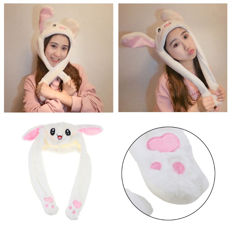 Mary Topi Bayi Lucu Dengan Telinga Bergerak Ulang Tahun Anak Aksesoris Perlengkapan Topi Ajaib Gadis Berkualitas Tinggi Memakai Nikmat Pesta