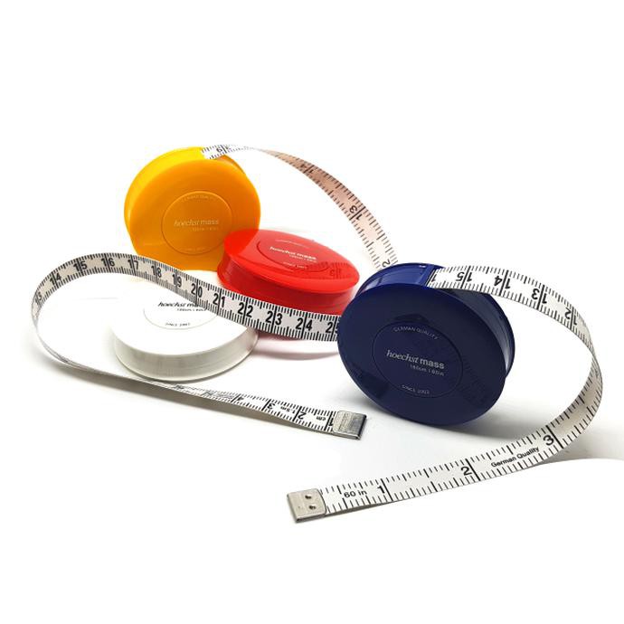 

Terbaru Meteran Bahan Kain Pita Gulung - Tailor Metering Tape Roll JERMAN - Putih