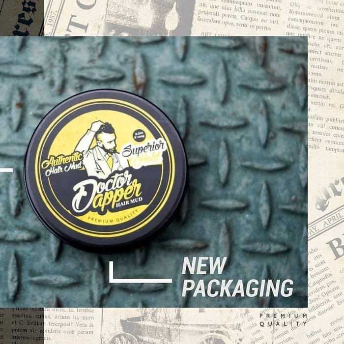 

[New Packaging] Doctor Dapper Superior Hold ( Gold ) Free Pulpen