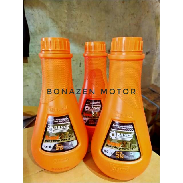 Oli samping 2T Orange