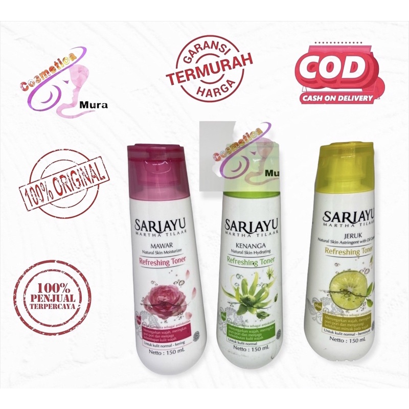 Sariayu refreshing toner - toner sariayu // toner sariayu