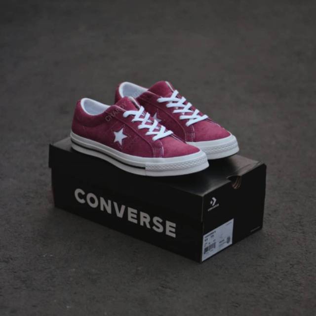 converse one star ox deep bordeaux