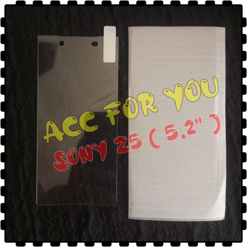 Tempered Glass Sony Z5 / Z5 Big ( 5.2" ) - TG Anti Gores Kaca Bening Clear Transparan Sony Xperia Z5