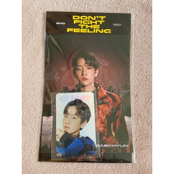 BOOKED-EXO Baekhyun DFTF Hologram Standee Set Holo