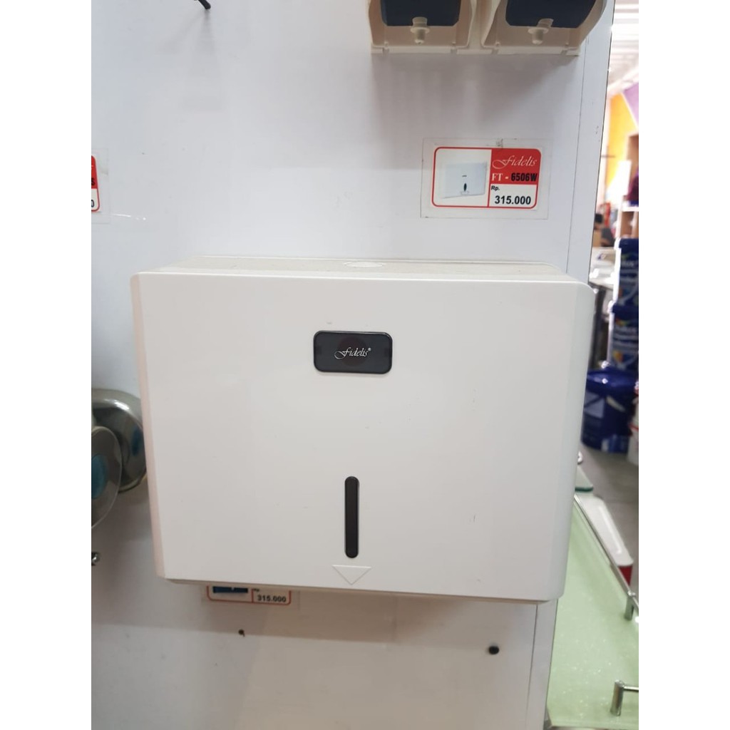 TEMPAT TISSUE (PLASTIK) FIDELIST FT - 6506 W