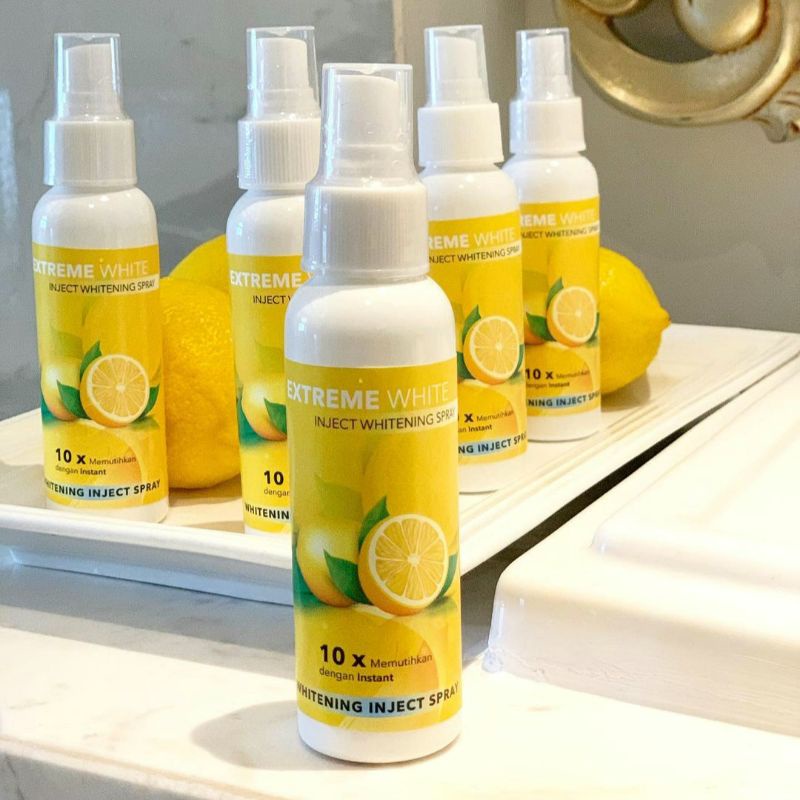 INJECT WHITENING SPRAY REAL SIZE| EXTREME WHITE | GLASSKIN | GOLDSKIN | KOREAN WHITE | SUPERBELLA