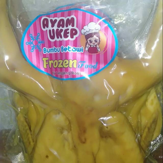 

Ayam ukep kampung bumbu betawi