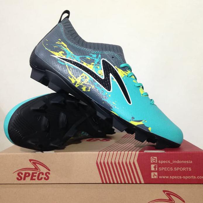 Bhanu Sepatu Bola Specs Cyanide TNT 19 FG Riviera Cool Grey 100836 Original