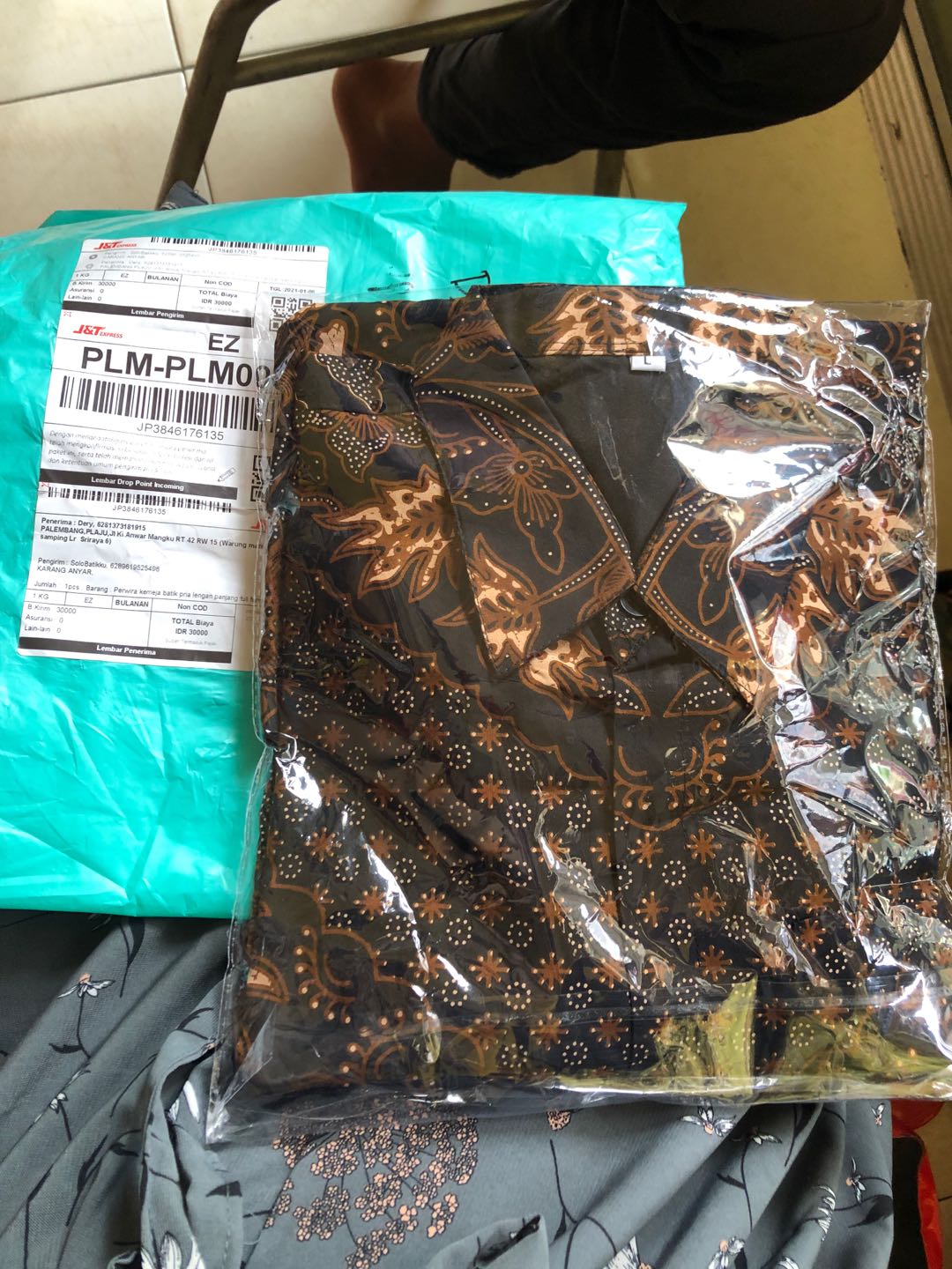 Kemeja Batik Pria Lengan Panjang Perwira Full Furing Katun Halus Sragenan