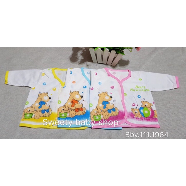 6 PCS Baju bayi new born Murah pendek kutung panjang / Baju bayi katun murah / Pakaian Bayi murah