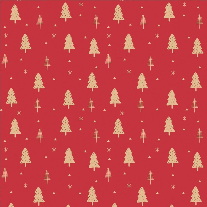 

BUY 3 GET 4 Kertas Kado Natal Harvest Xmas Wonderland - Red